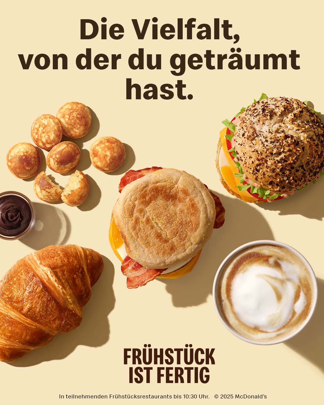 Frühstück ab Okt 2025