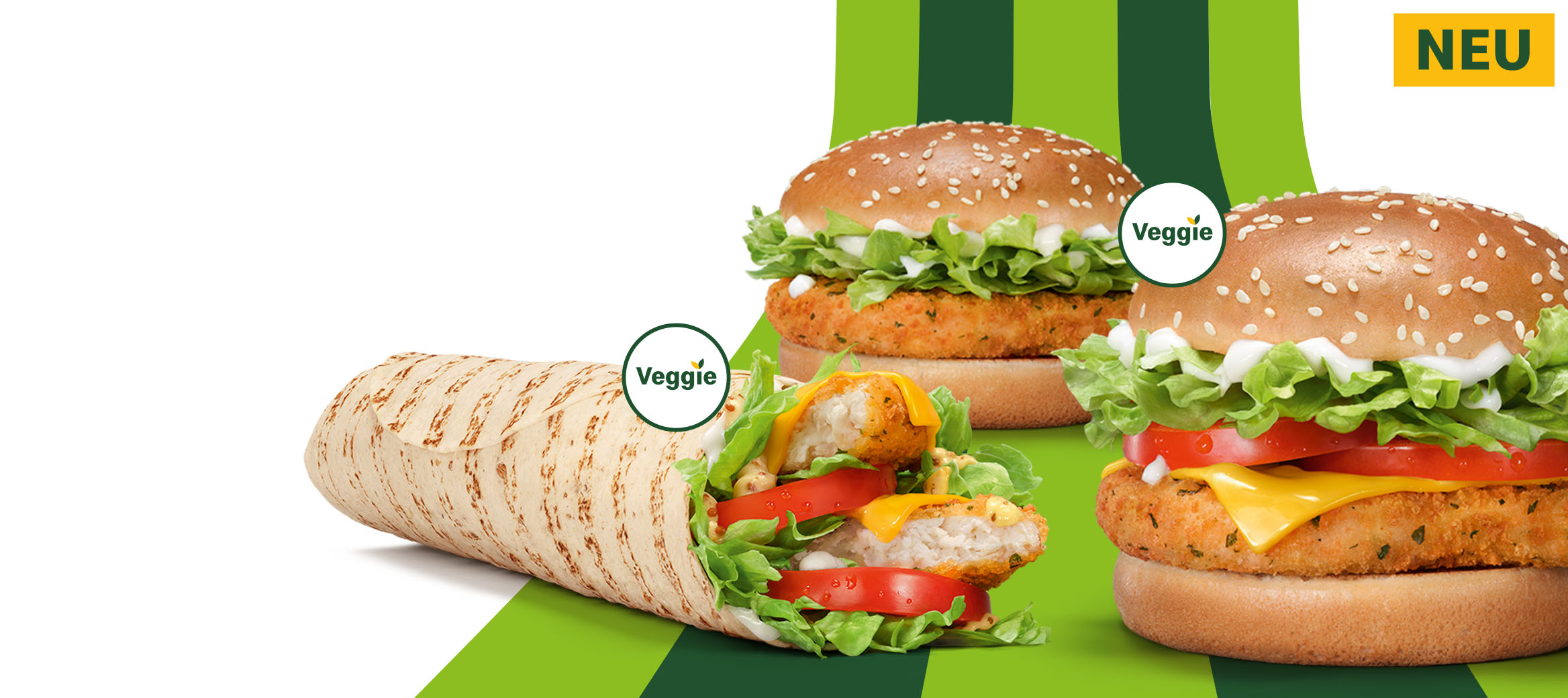 Veggie Burger & Wrap